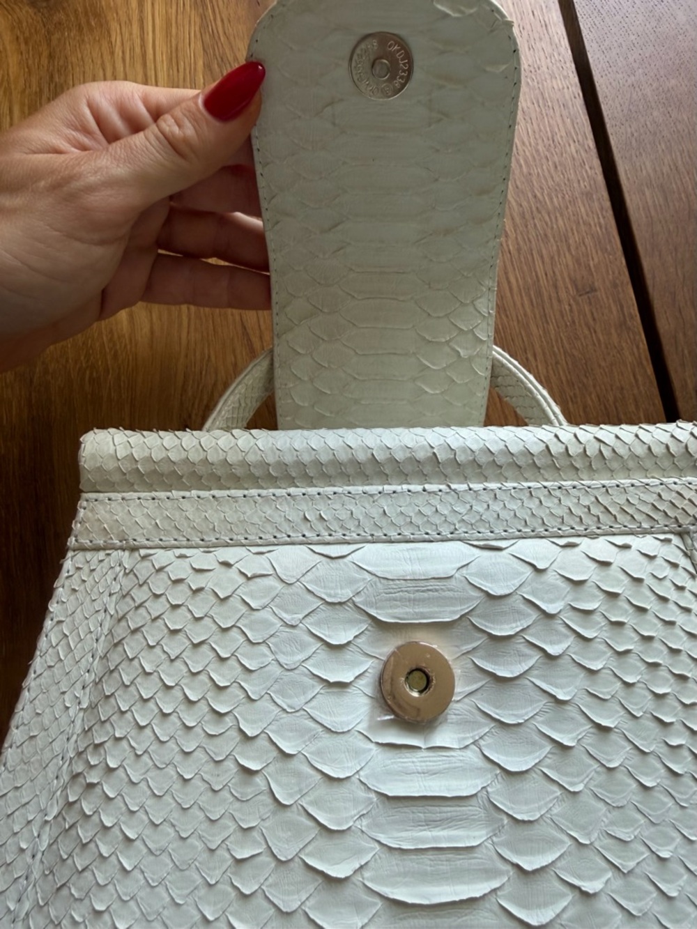 Ximena Kavalekas Python Top Handle Bag - Picture 7 of 10